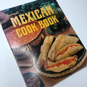 VTG 60s 70s Sunset Mexican Cookbook Paperback p.96 Retro Collector Kitchen Food